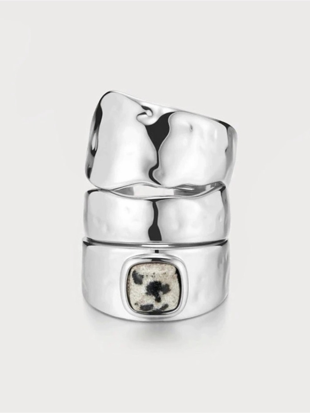 The Palma Ring Set |LUVAJ
